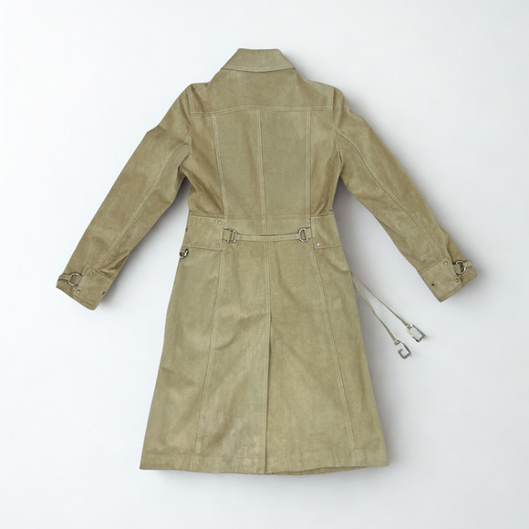 Dolce & Gabbana Suede Trench Coat - Picture 4 of 4